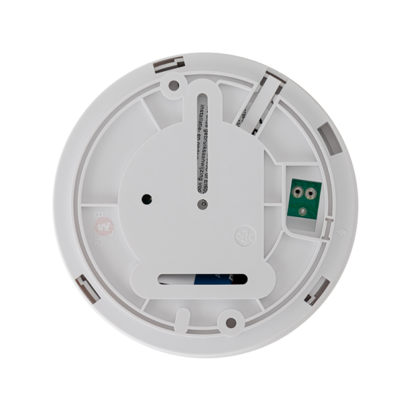 EI650 EI Electronics Rookmelder 10 jaar lithium accu achteraanzicht EI650 EI Electronics Rookmelder 10 jaar lithium accu achteraanzicht