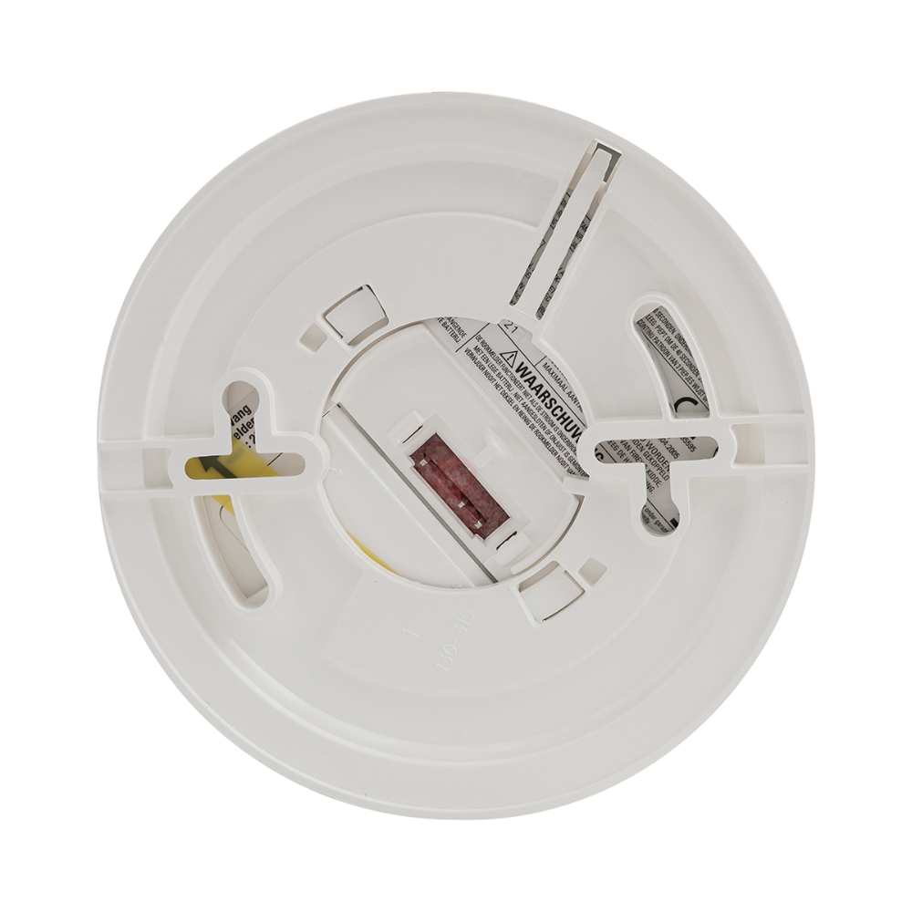 KF20 Firex 230volt optische rookmelder Achterzijde