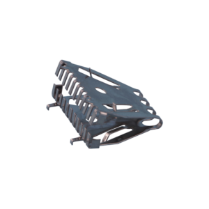 Geborsteld RVS Bijenbekje 50mm 20stuks