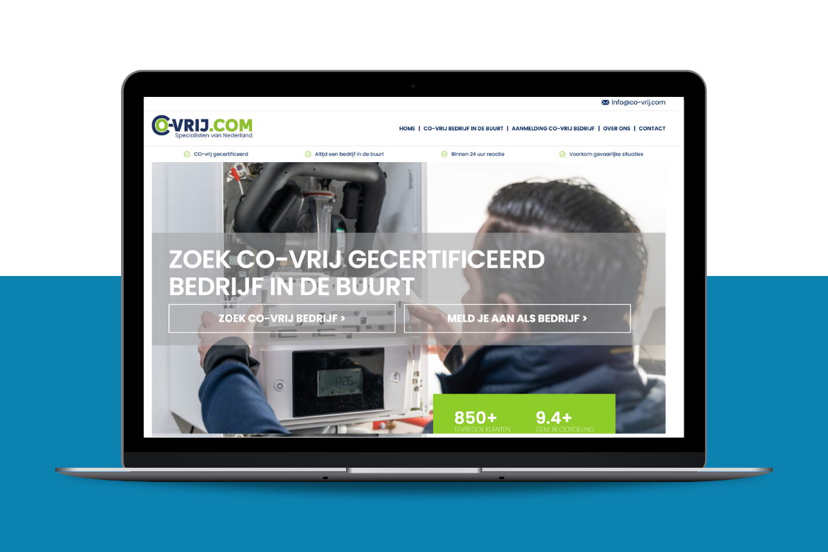 Website www.co-vrij.com