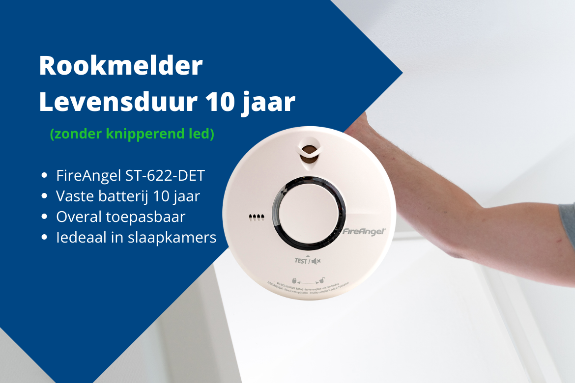 Meest verkochte rookmelder 10 jaar FireAngel