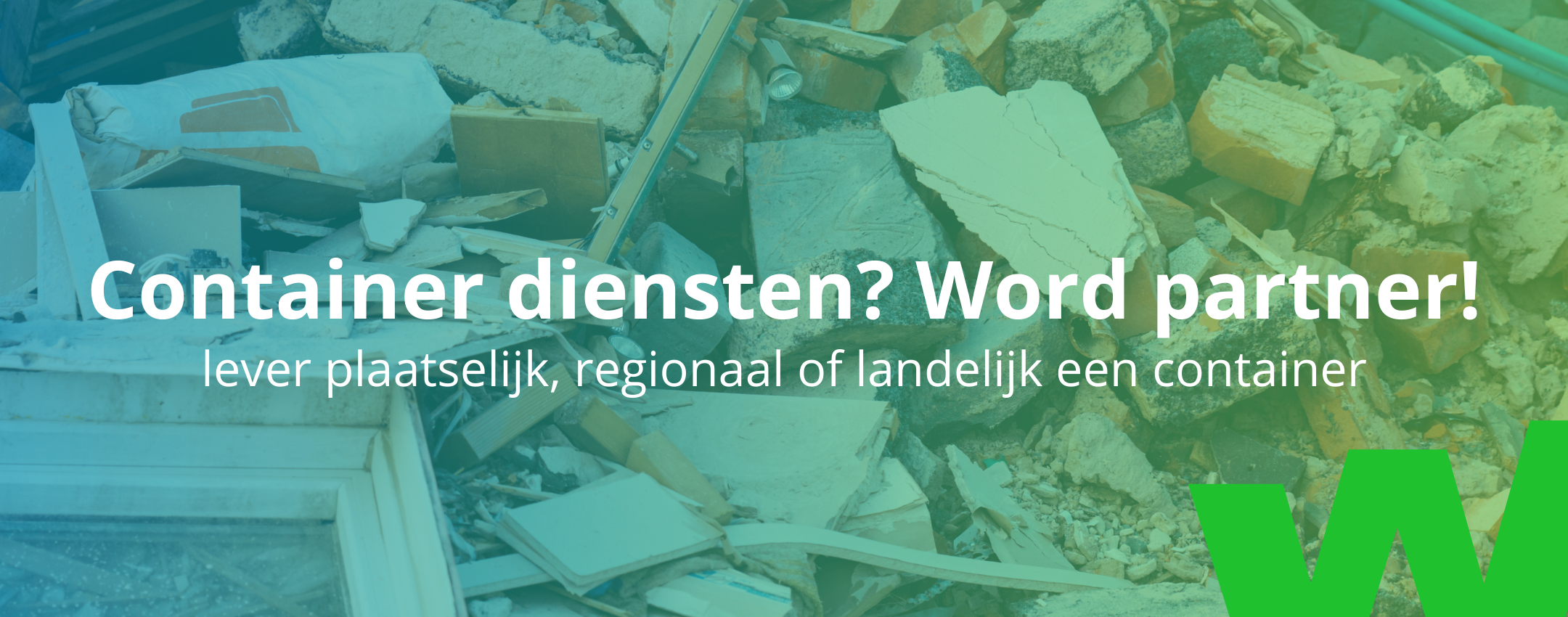 Container diensten Word partner!.