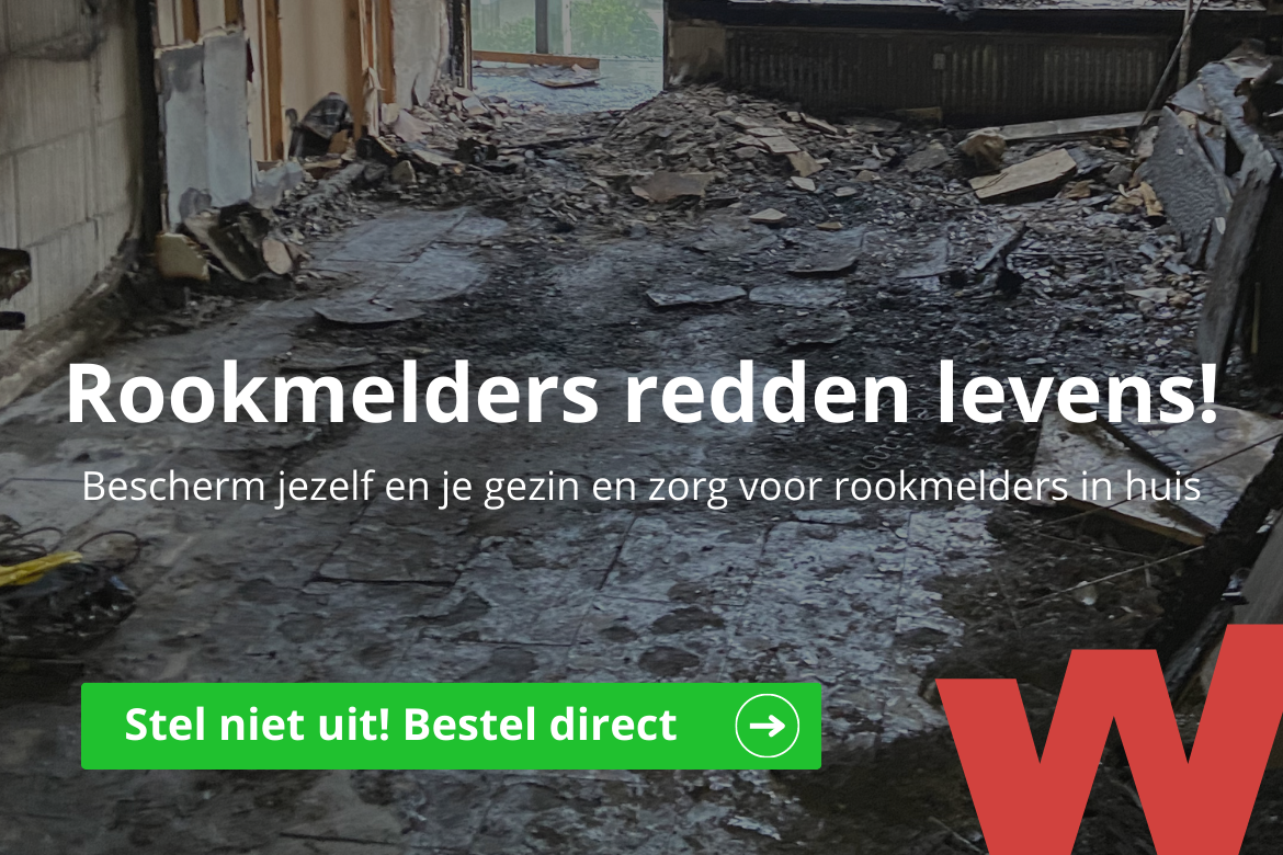 Rookmelders kunnen levens redden. Bestel ze bij onze branddpreventiepartner. Zij leveren, monteren en werken voor en door Nederland