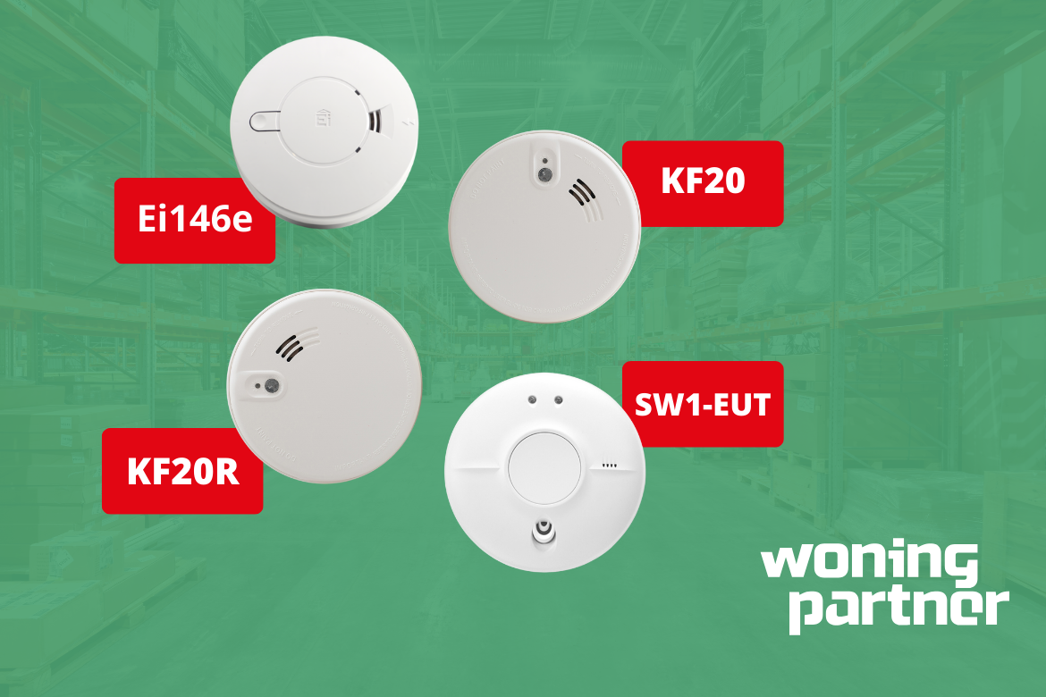 Top 4 toegepaste 230volt rookmelders