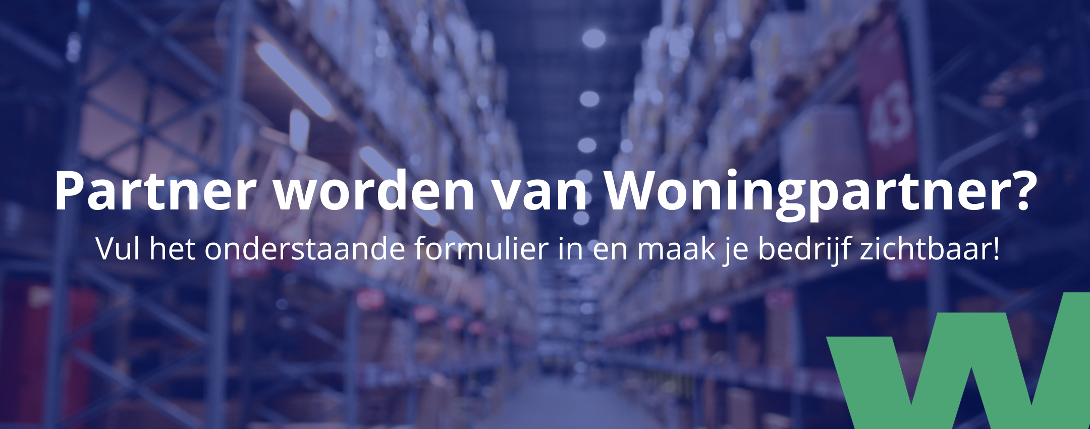 Gegevens invullen op deze pagina om partner te worden