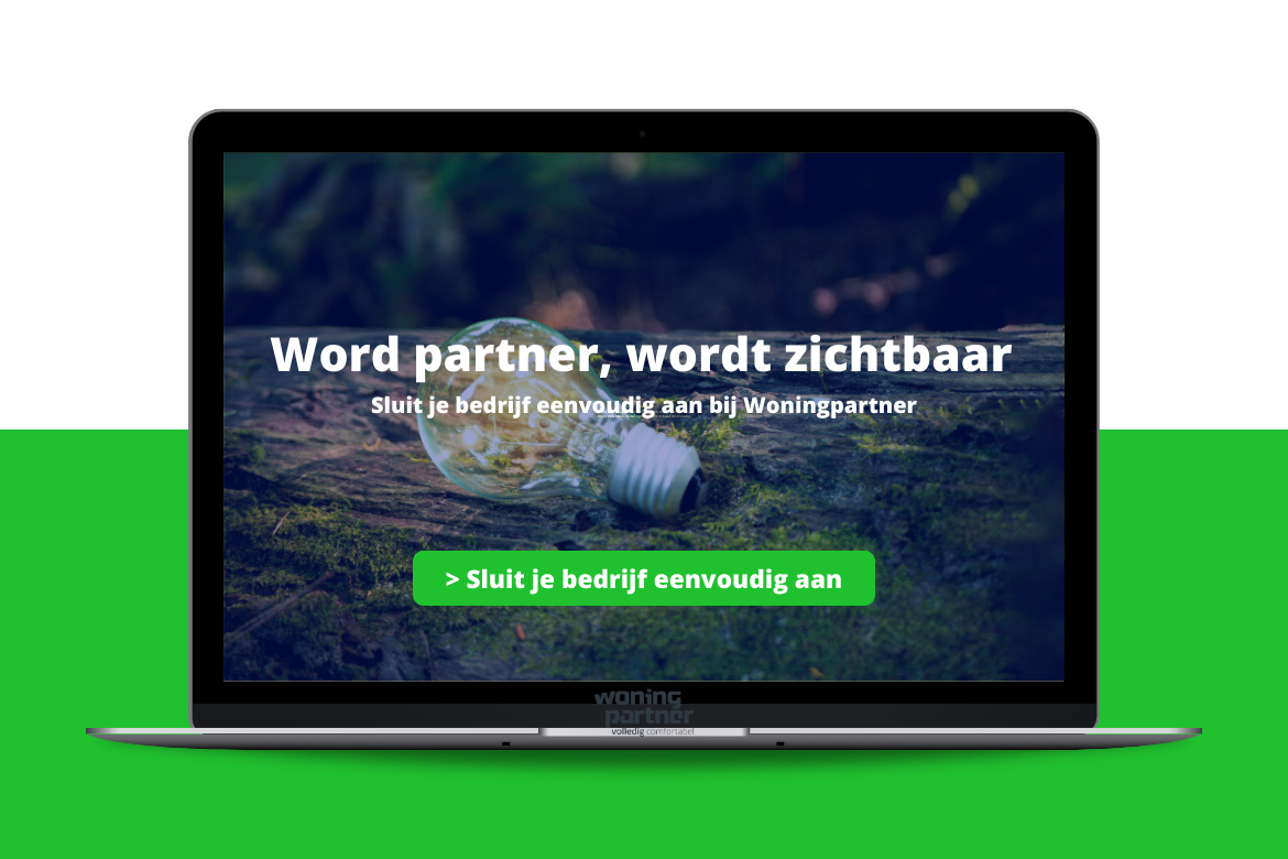 Duurzaamheidsbedrijf aansluiten bij Woningpartner