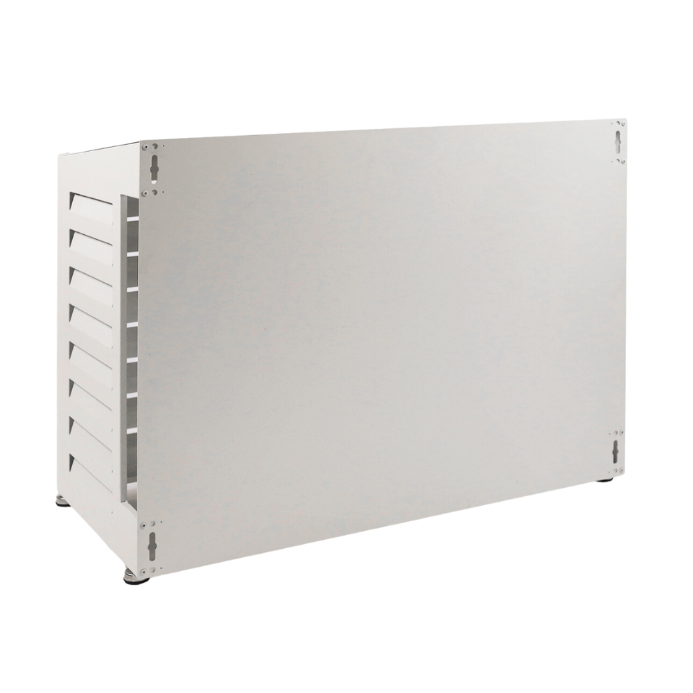 Nedco airco omkasting, alles in 1 model wit groot_achterzijde. Nedco airco omkasting, alles in 1 model wit achterzijde