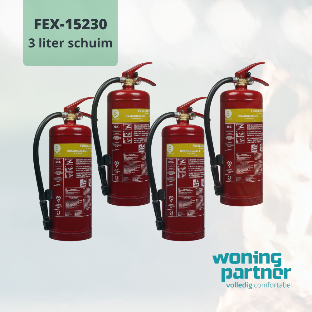 Smartwares FEX-15230 Schuimblusser A-B branden | Set a 4 stuks - Afbeelding 6