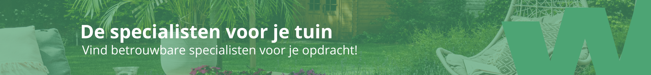 Tuinspecialisten vinden