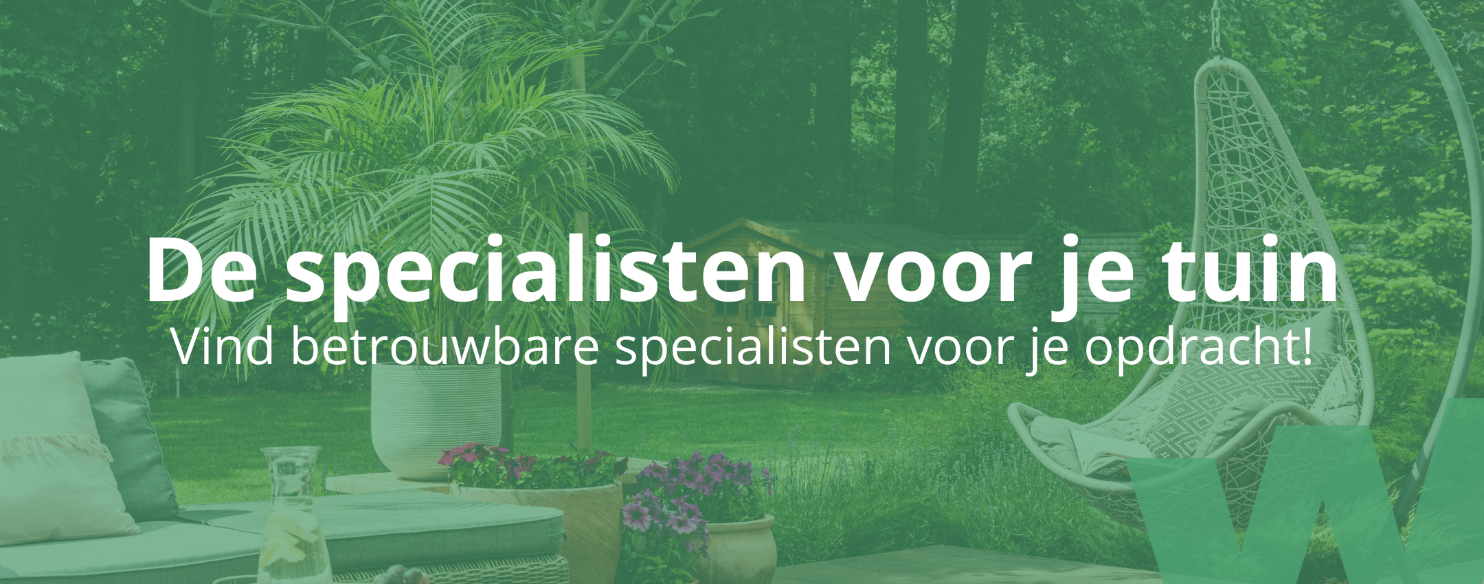 Tuinspecialisten vinden