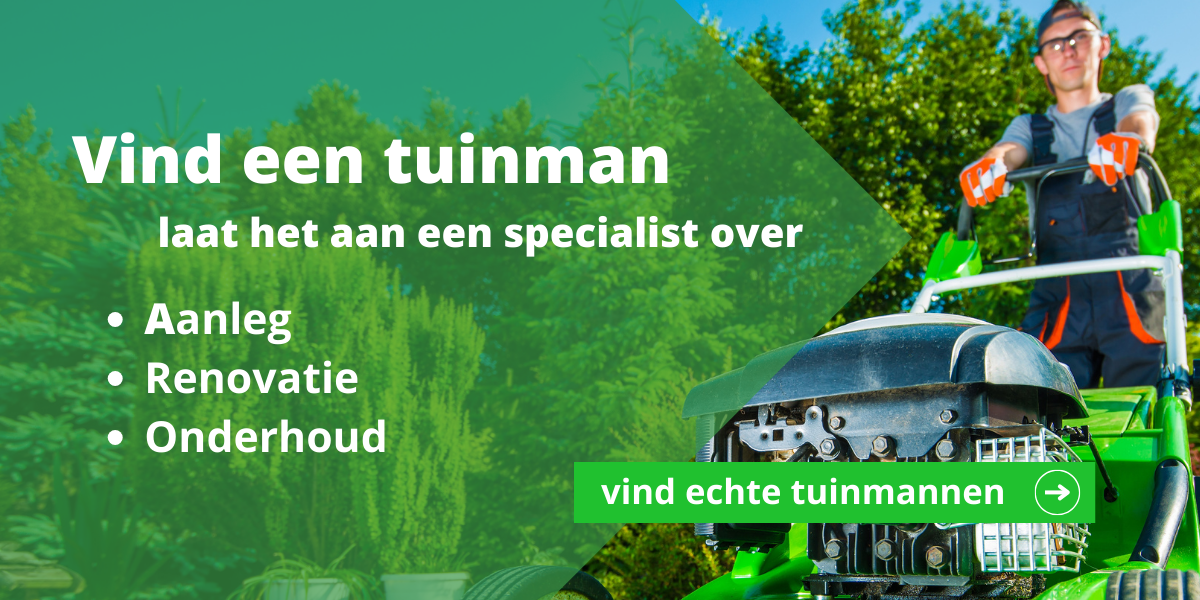 Vind een echte tuinman bij jou in de buurt