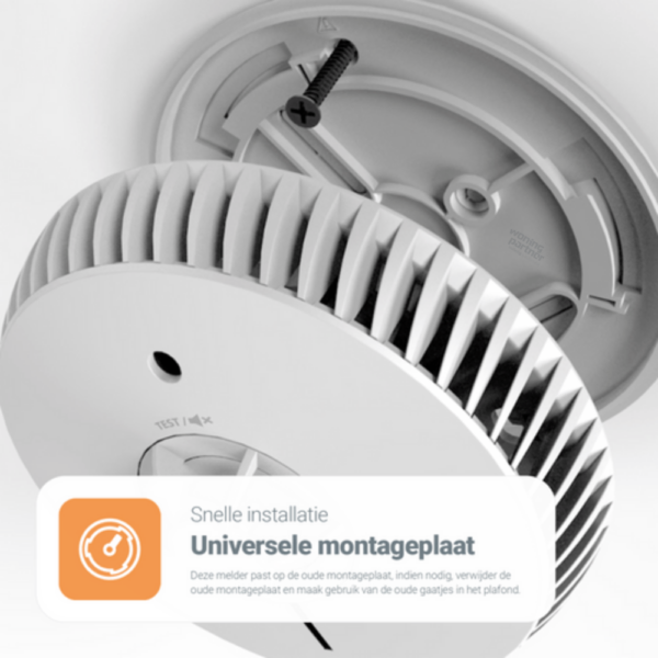 FA6215-INT Fireangel hittemelder batterij gevoed - Afbeelding 3
