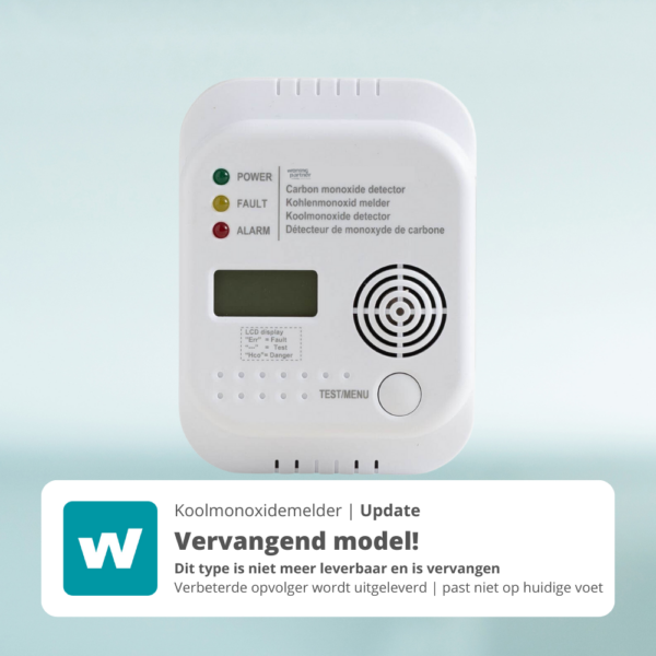 RM370 Smartwares koolmoxidemelder vervanger | opvolger - Afbeelding 2