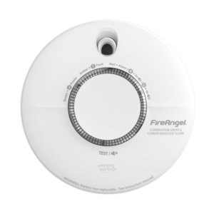 SCB10-INT Fireangel combinatiemelder. Detecteerd zowel rook en koolmonoxide.