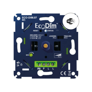 EcoDim.07 LED-dimmer WiFi druk/draai 0-250W