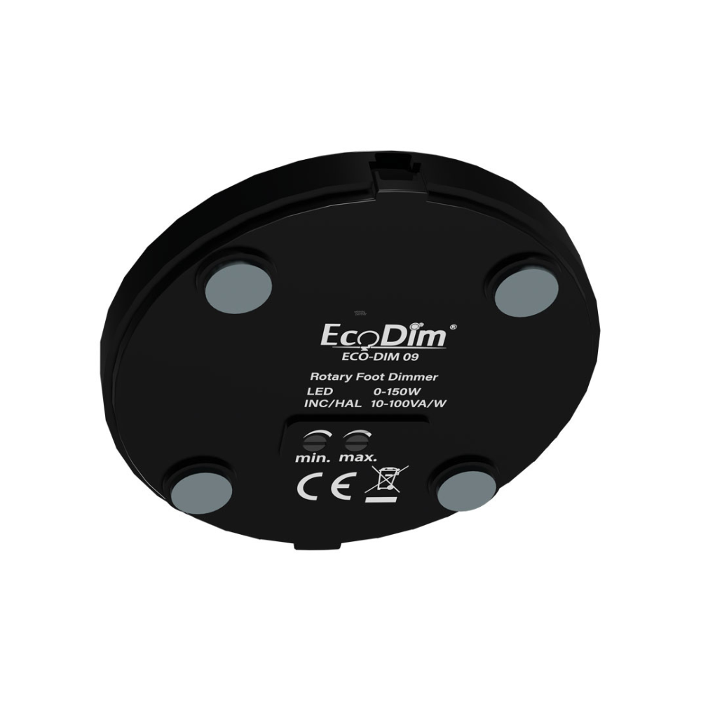 EcoDim.09 (B) LED vloerdimmer | 0-50W | zwart - Afbeelding 4