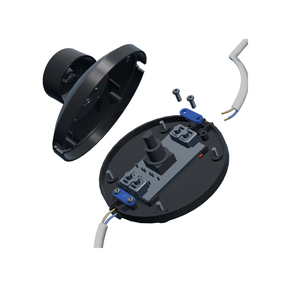 EcoDim.09 (B) LED vloerdimmer | 0-50W | zwart - Afbeelding 5