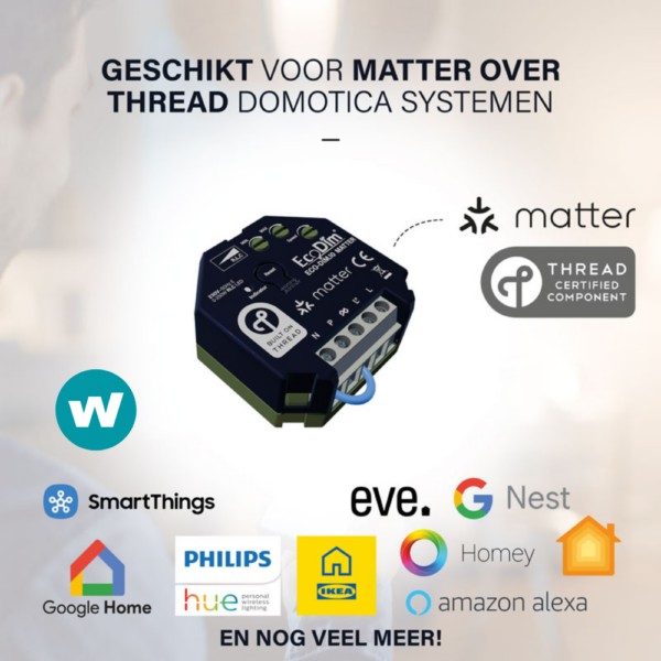 EcoDim.10 uitleg voor domoticasystemen