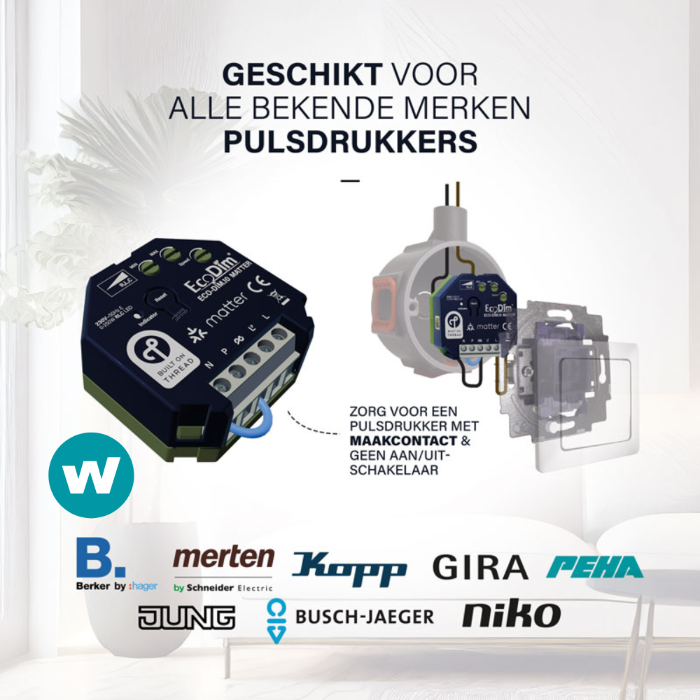 EcoDim.10 voorbeeld voor pulsdrukkers