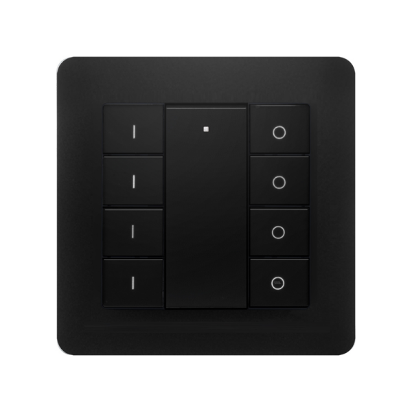 ED-10015 Draadloze schakelaar Zigbee 4 groepen zwart