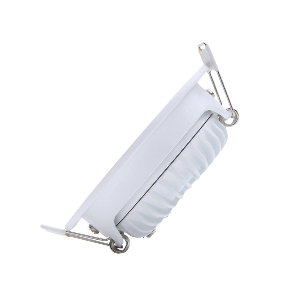 ED-10028 Led inbouwspot kleine inbouwdiepte IP54 warm wit, rond, wit, 75mm - Afbeelding 3