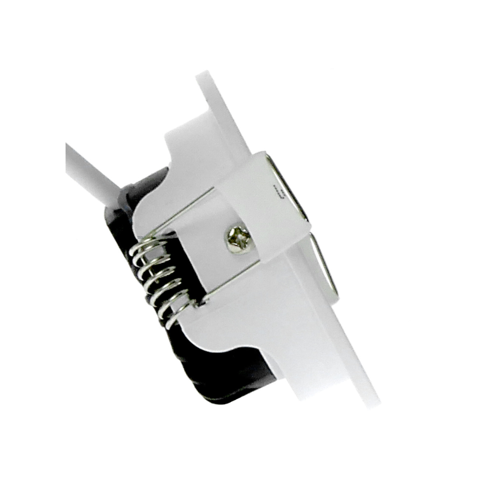 ED-10061 Led inbouwspot kleine inbouwdiepte IP54 warm wit, rond, wit, 55mm - Afbeelding 7