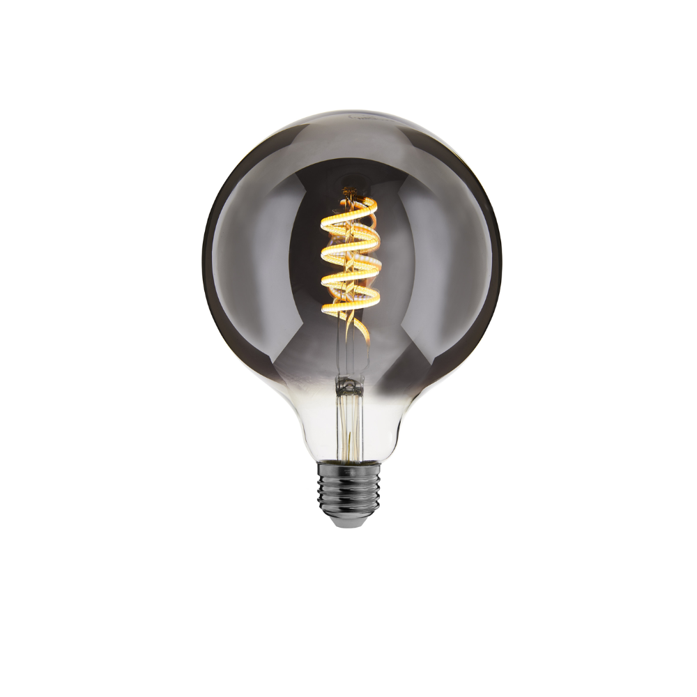 EcoDim Zigbee LED-Filamentlamp G125 | E27 Smokey | Dimbaar 2000K-4000K - Afbeelding 4