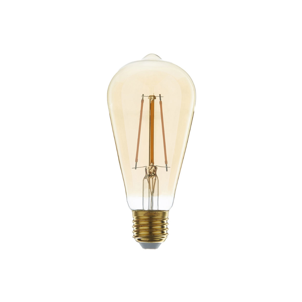 EcoDim ED-10041 Zigbee led filament lamp dimbaar E27, edison ST64, flame 2200K - Afbeelding 2