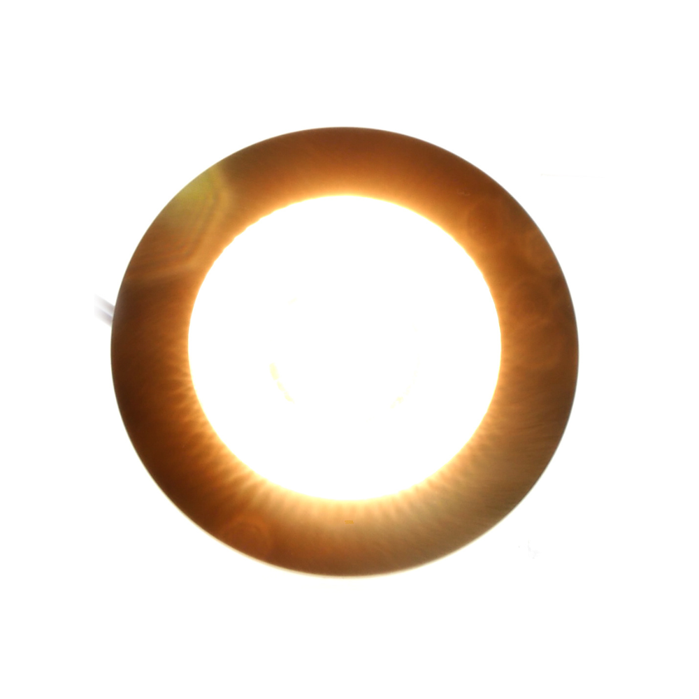 ED-10045 Led meubelspot kleine inbouwdiepte IP54 warm wit, rond, geb. nikkel, 55mm - Afbeelding 6