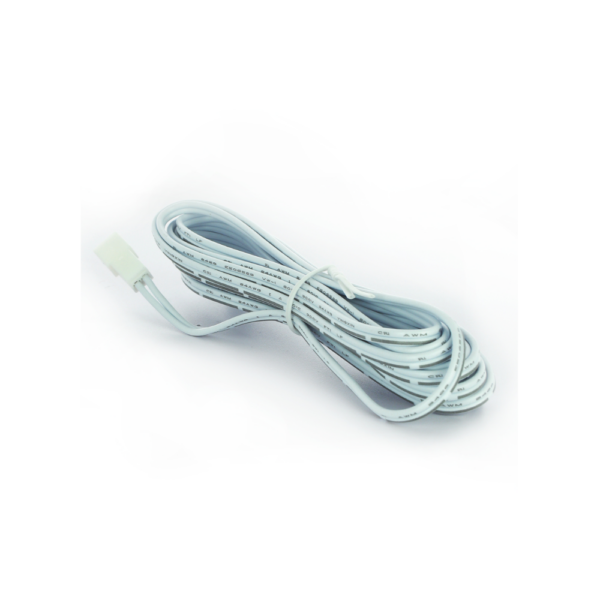 ED-10053 Verleng - verbindingskabel meubelspot | 300cm 12-24v DC - Afbeelding 2