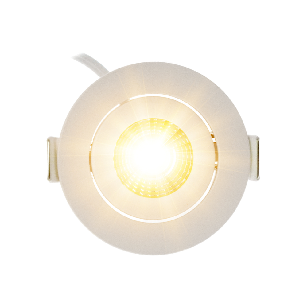 ED-10058 Led inbouwspot kleine inbouwdiepte IP54 dim to warm, rond, wit, 55mm - Afbeelding 4