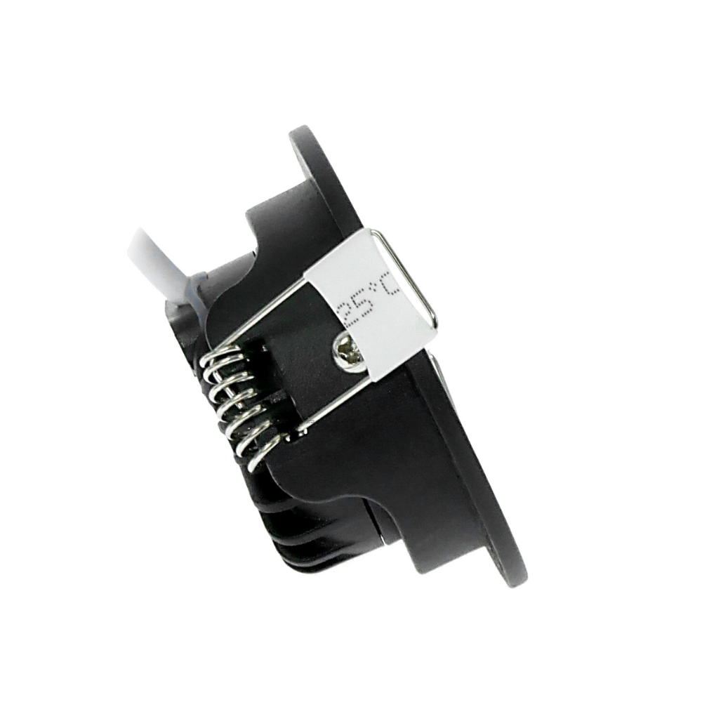 ED-10060 Led inbouwspot kleine inbouwdiepte IP54 dim to warm, rond, zwart, 55mm - Afbeelding 8