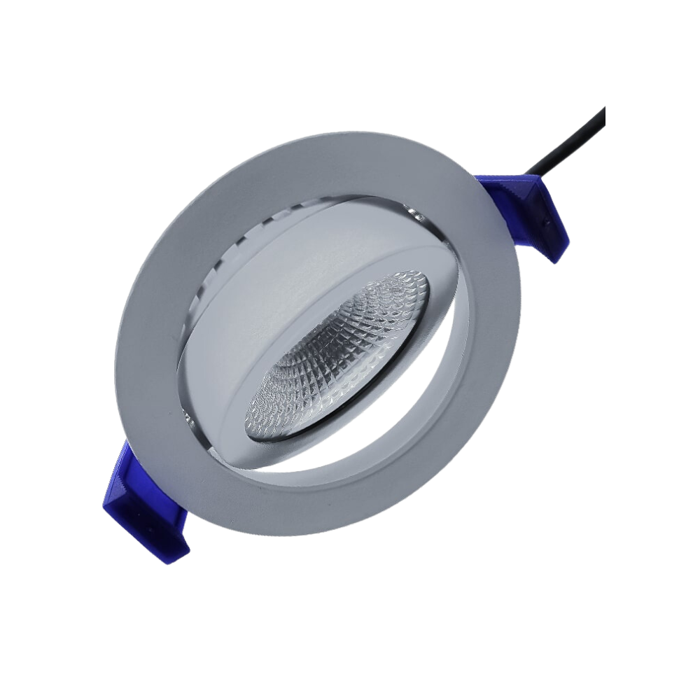 ED-10081 Led inbouwspot kleine inbouwdiepte IP54 2700K/3000K/4000K rond, wit, 75mm - Afbeelding 4