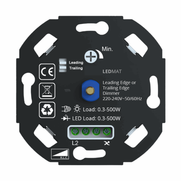 LEDMAT_LED dimmer LD08_500W_Fase-af-en-aansnijding