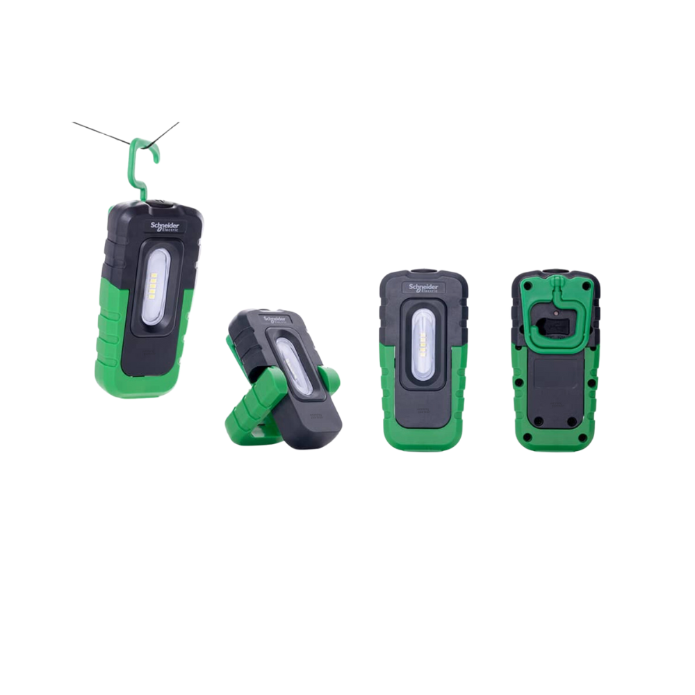 Schneider Oplaadbare LED zaklamp met accu - 2W - Handlamp - Thorsman - Afbeelding 5