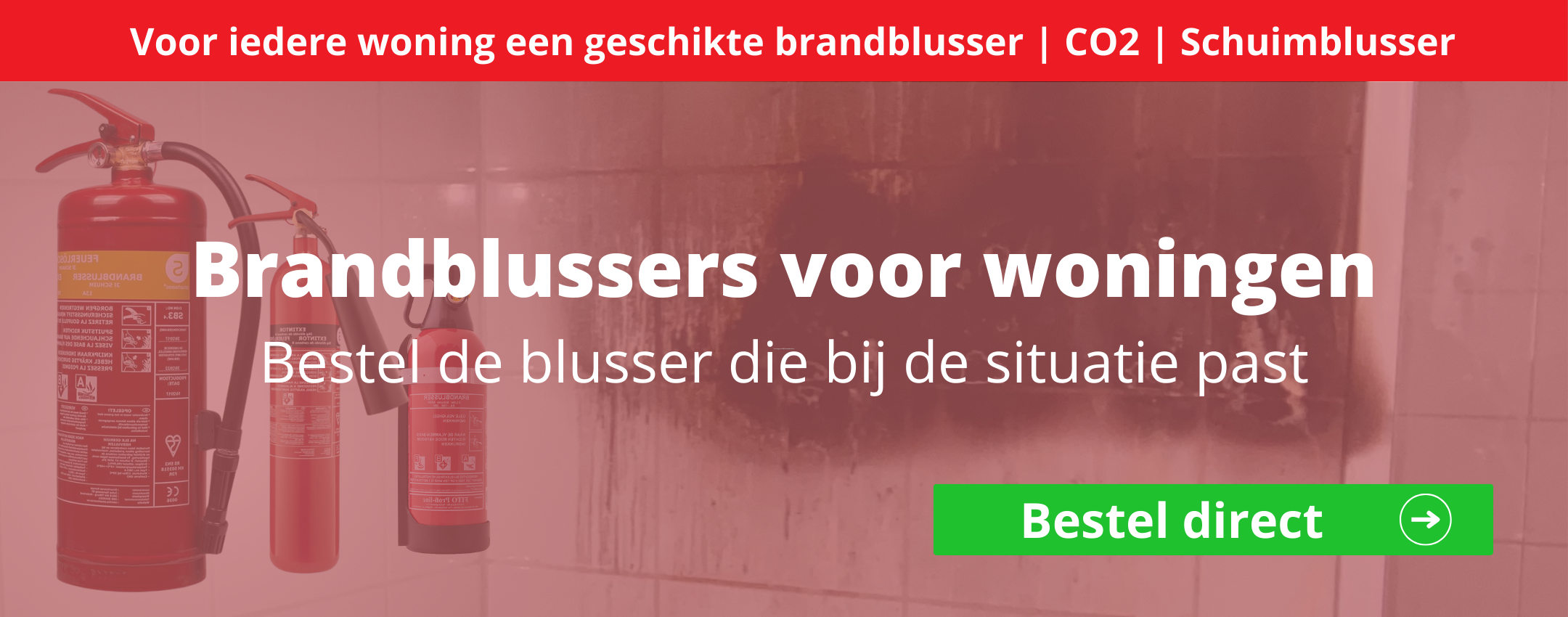 Alle brandblussers voor woningen