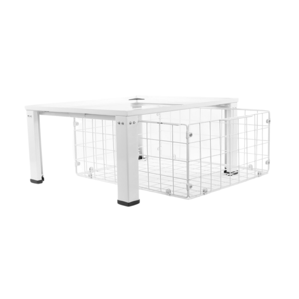 Nedco wasmachine/droger verhoger met draadmand verstelbaar | 606.006.00 - Afbeelding 2