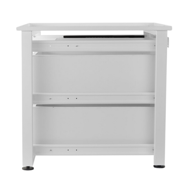Nedco wasmachine/droger verhoger met 2 houten laden zijkant