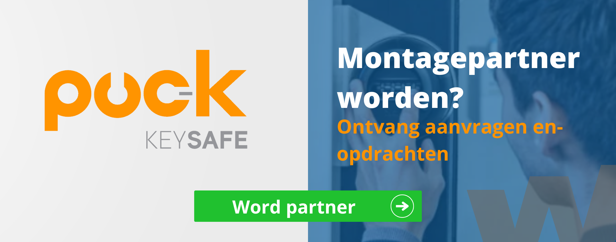 Puck leverancier montagepartner worden