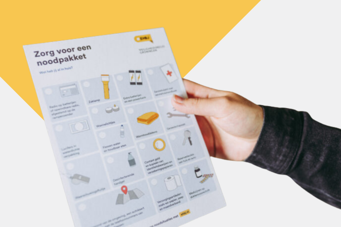 Noodpakket informatiepunt Groningen