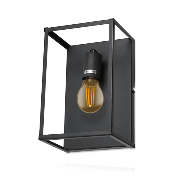 LEDUXA Wandlamp Square | 4 watt | mat zwart