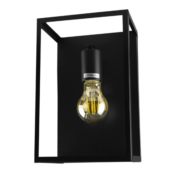 LEDUXA Wandlamp Square | 4 watt | mat zwart - Afbeelding 5