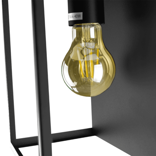 LEDUXA Wandlamp Square | 4 watt | mat zwart - Afbeelding 8