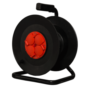 Kabelhaspel 50 meter LEDMAT | met 4 stopcontacten
