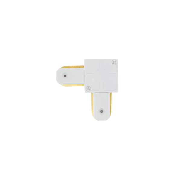 1-fase-rail L-vorm connector LEDMAT | wit - Afbeelding 2