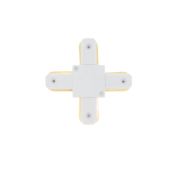 1-fase-rail X-vorm connector LEDMAT | wit - Afbeelding 5