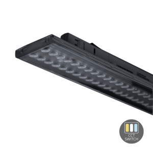 3-fase railarmatuur Tarvos 60cm | CCT-switch | zwart