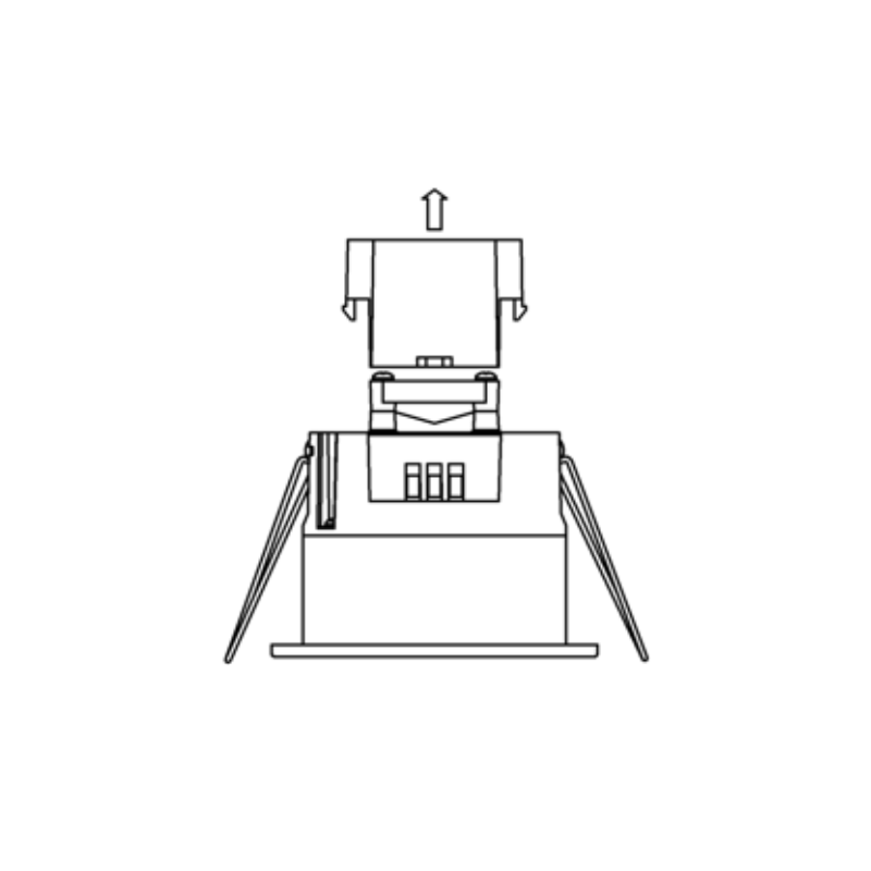 LEDMAT Inbouw aanwezigheidssensor - Afbeelding 3