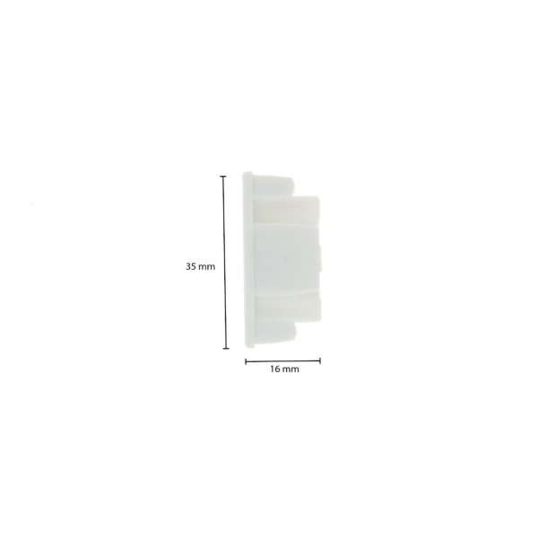 1-fase-rail end cap LEDMAT | wit - Afbeelding 2