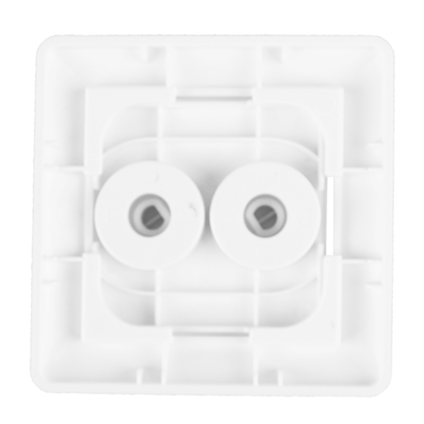 Afdekraam voor alle duo inbouw dimmers | universeel | wit - Afbeelding 5